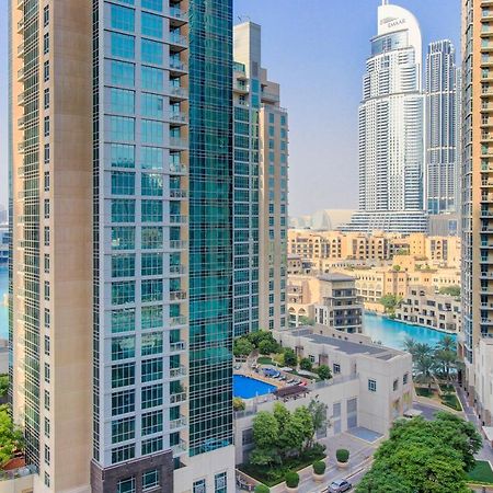 Durrani Homes - Luxurious Studio Near Dubai Mall With Pool View Eksteriør bilde