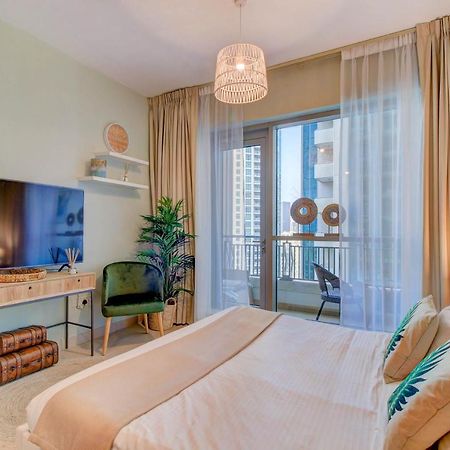 Durrani Homes - Luxurious Studio Near Dubai Mall With Pool View Eksteriør bilde