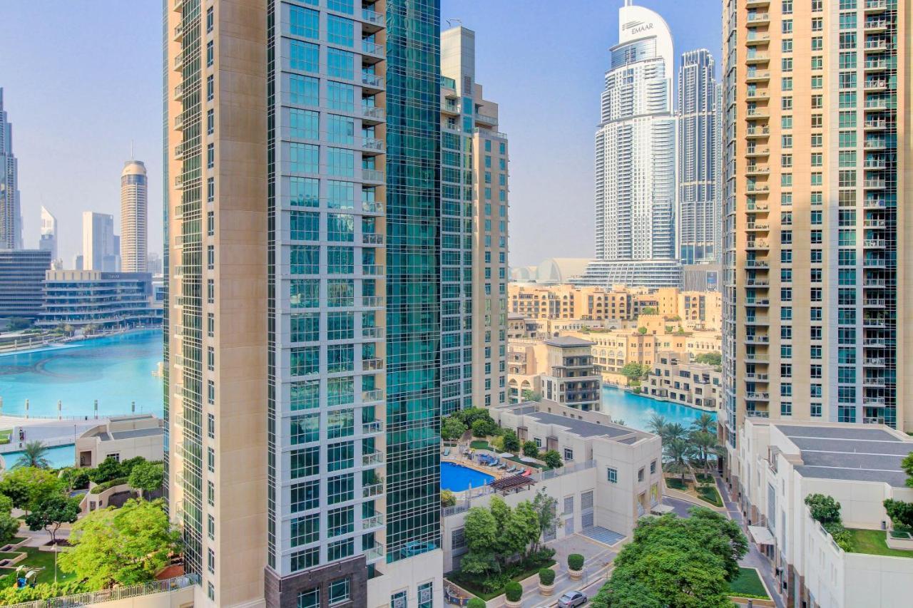 Durrani Homes - Luxurious Studio Near Dubai Mall With Pool View Eksteriør bilde
